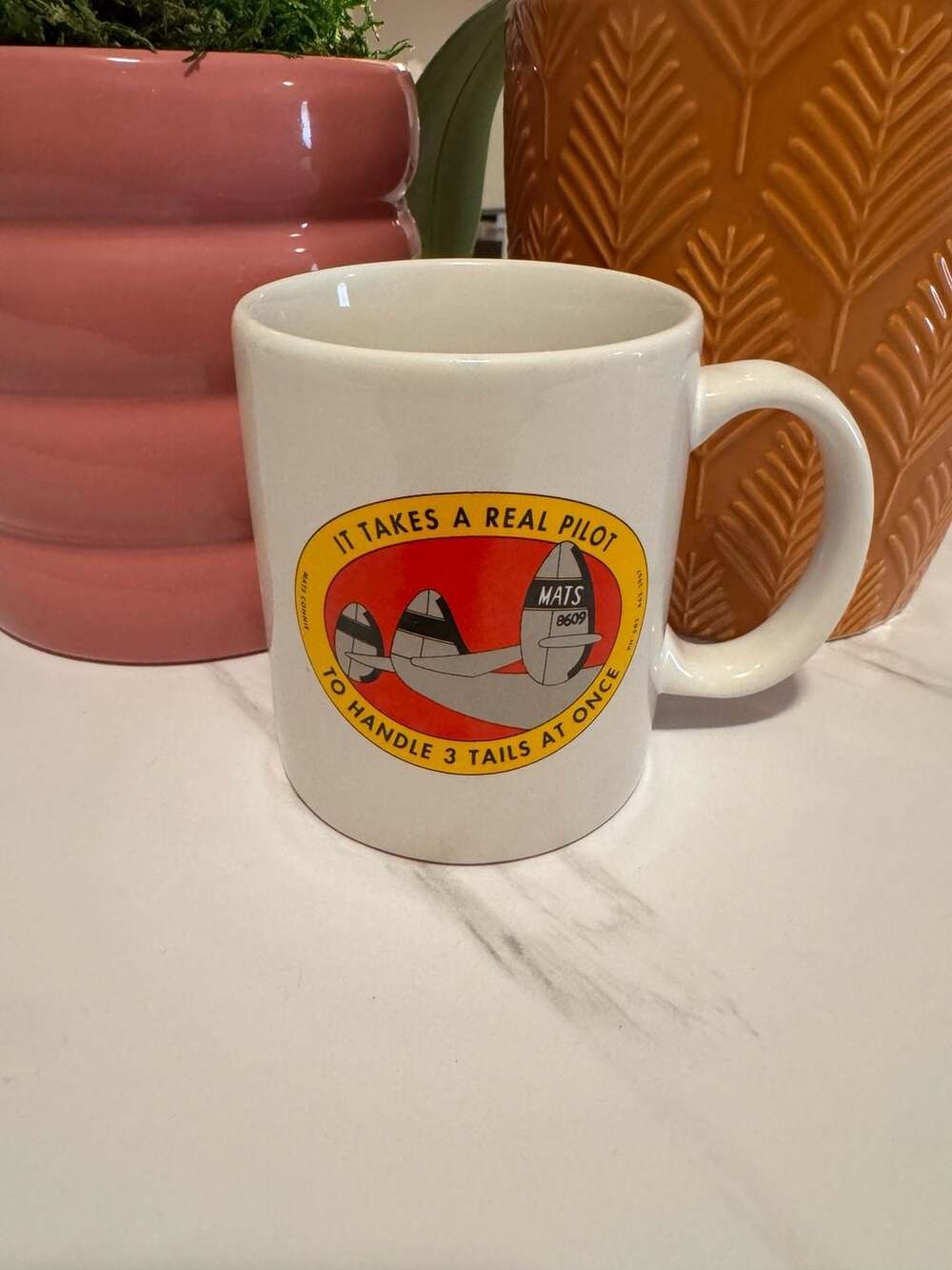 Linyi Headwind vintage Aviation Ceramic Coffee Mug